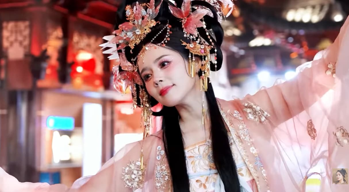 Han Ga-in se transforma con el maquillaje wanghong en Shanghái y conquista las redes chinas