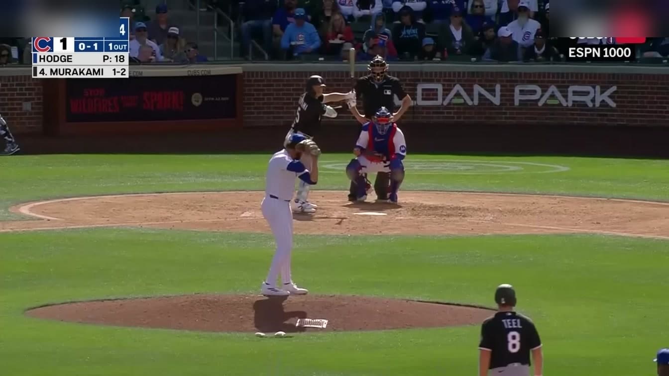 Murakami evita el corte de pelo apostado con Ohtani con su primer jonron en MLB