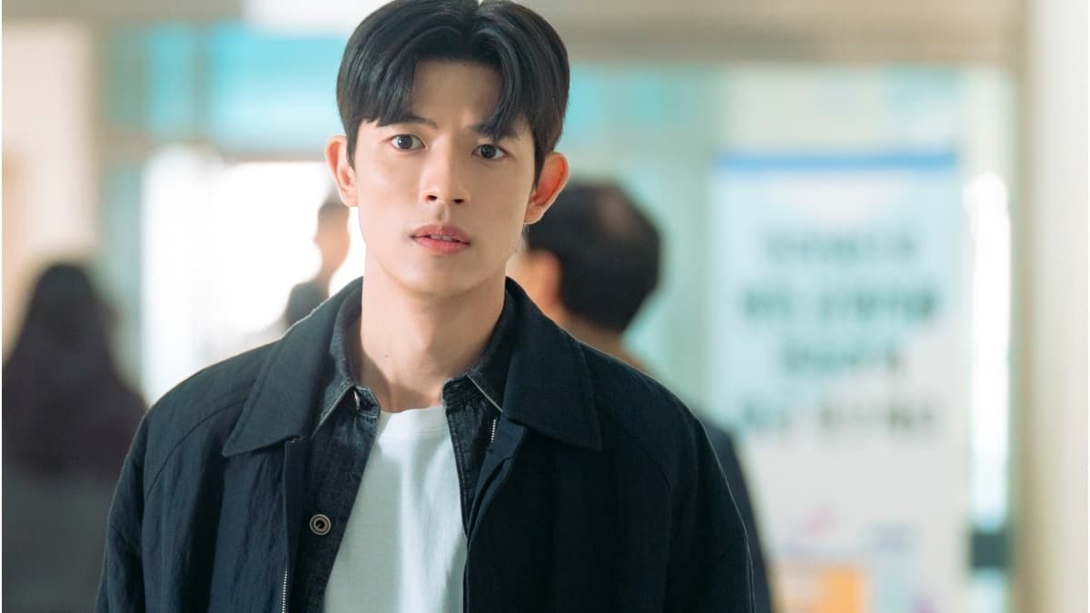 Los adorables momentos detrás de cámaras de la escena del beso final entre Kim Hye Yoon y Lomon