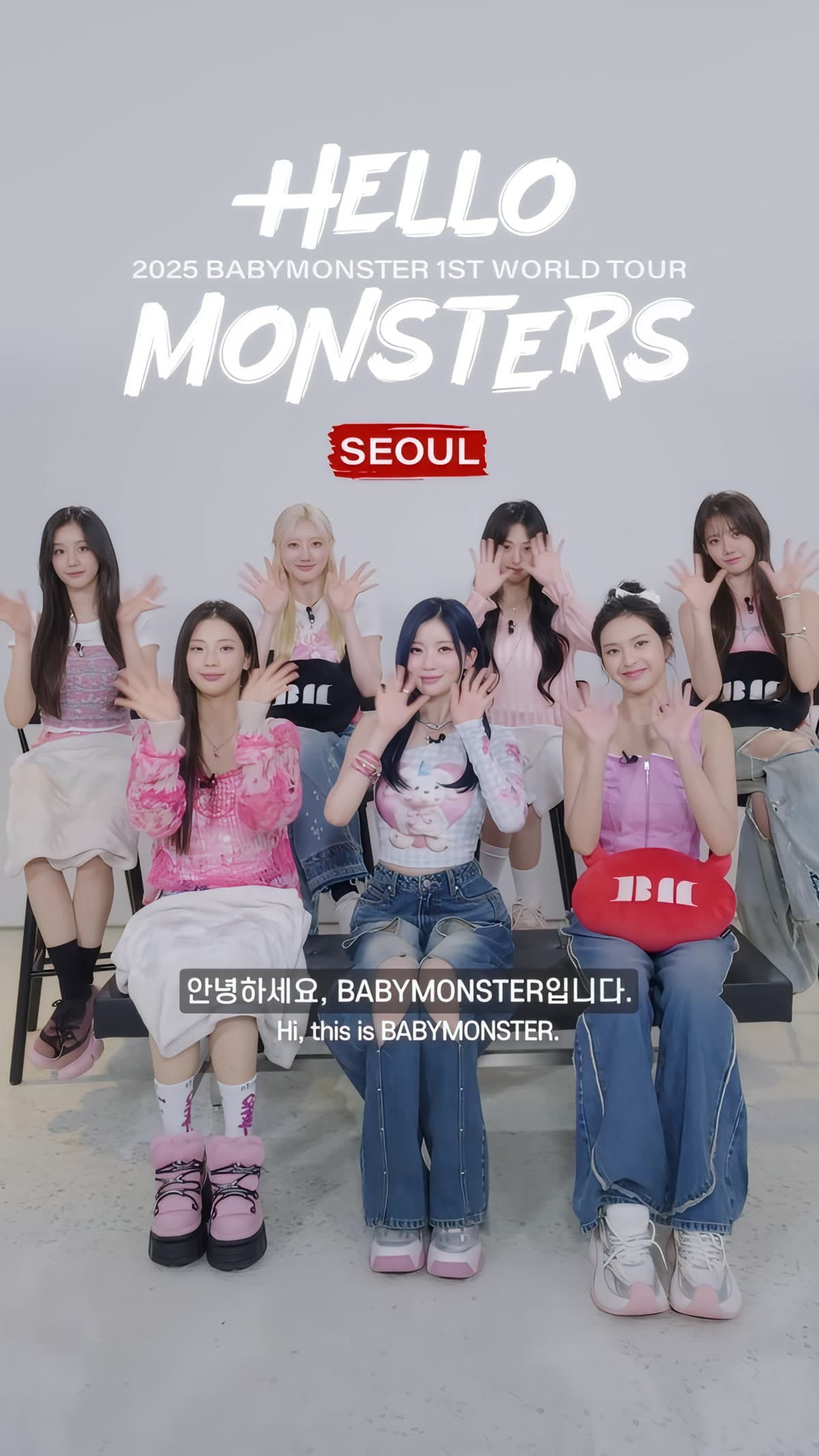 BABYMONSTER agota tres noches en Seoul y apenas estan comenzando